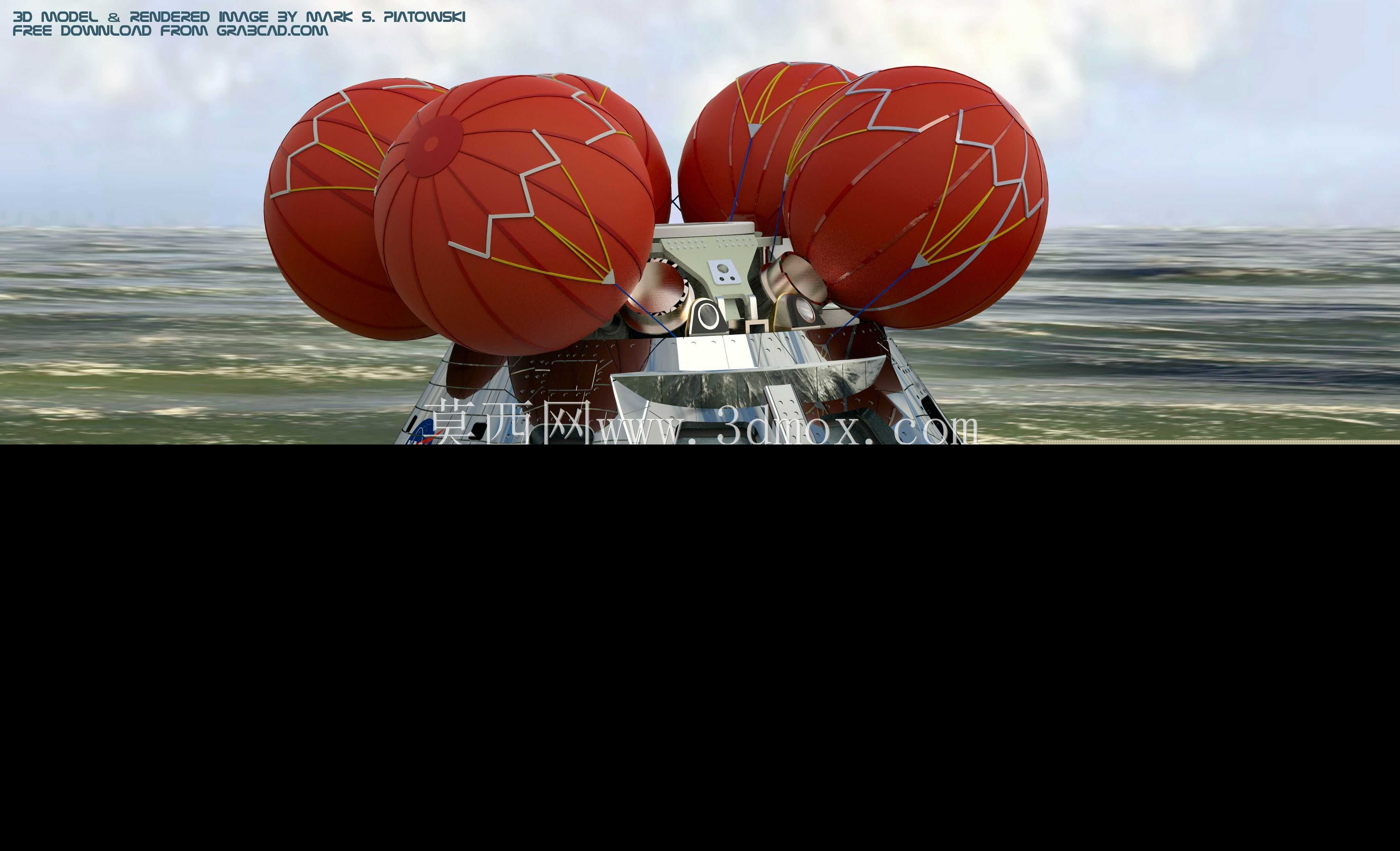 1:18比例-LM“ARTEMIS-1”猎户座载人模型(STL/STP/IGS)-2022年7月