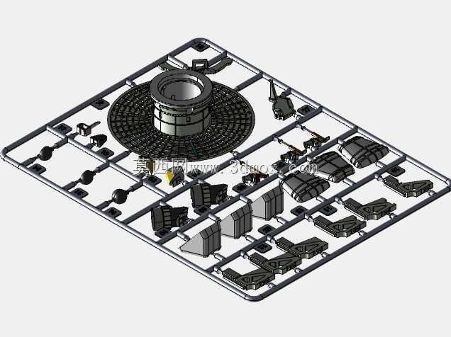 1:18比例-LM“ARTEMIS-1”猎户座载人模型(STL/STP/IGS)-2022年7月