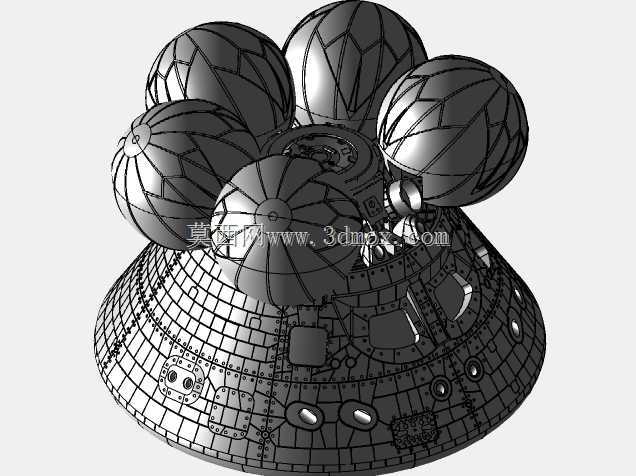 1:18比例-LM“ARTEMIS-1”猎户座载人模型(STL/STP/IGS)-2022年7月