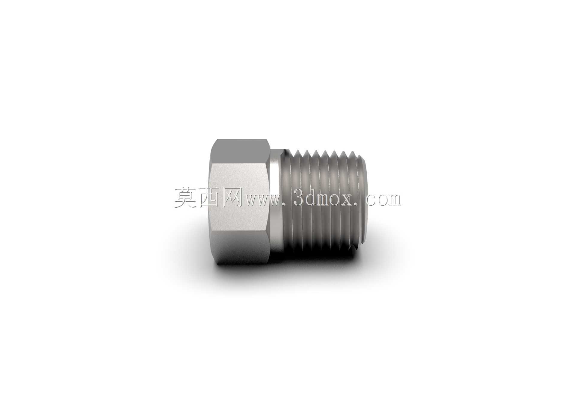 1/2“NPT外螺纹六角头管塞管件