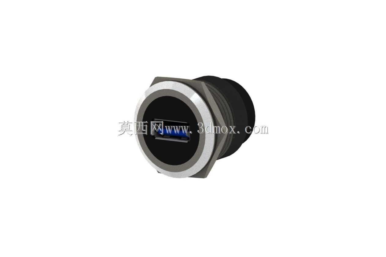 用于机箱面板安装USB 2.0的连接器