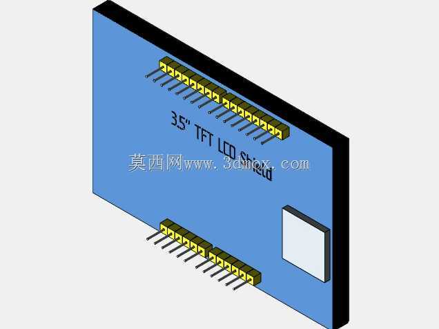 3.5 TFT LCD屏蔽