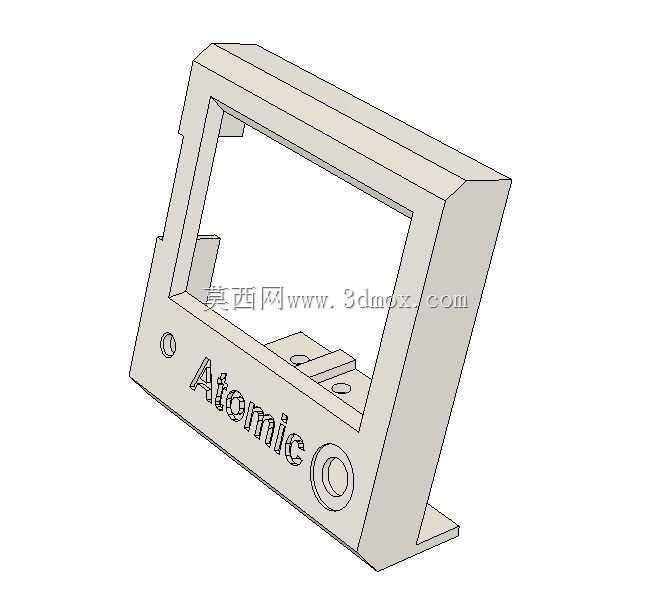 用于2020挤压框架的12864全图形LCD外壳