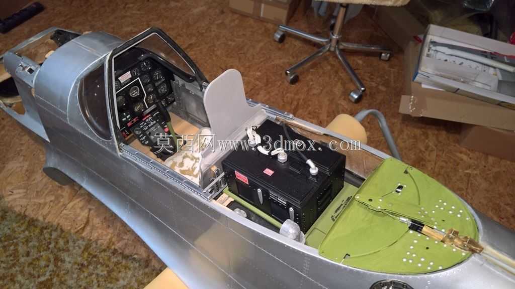 CARF P-51D野马1/4比例3D模型