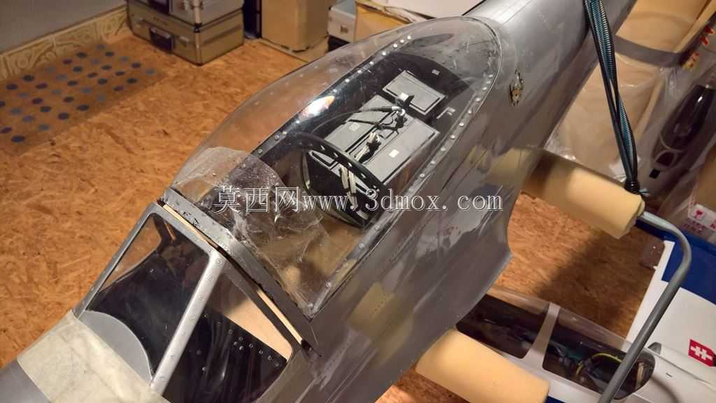 CARF P-51D野马1/4比例3D模型