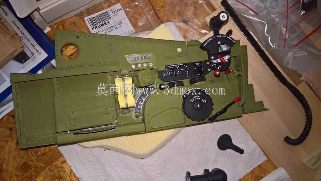CARF P-51D野马1/4比例3D模型
