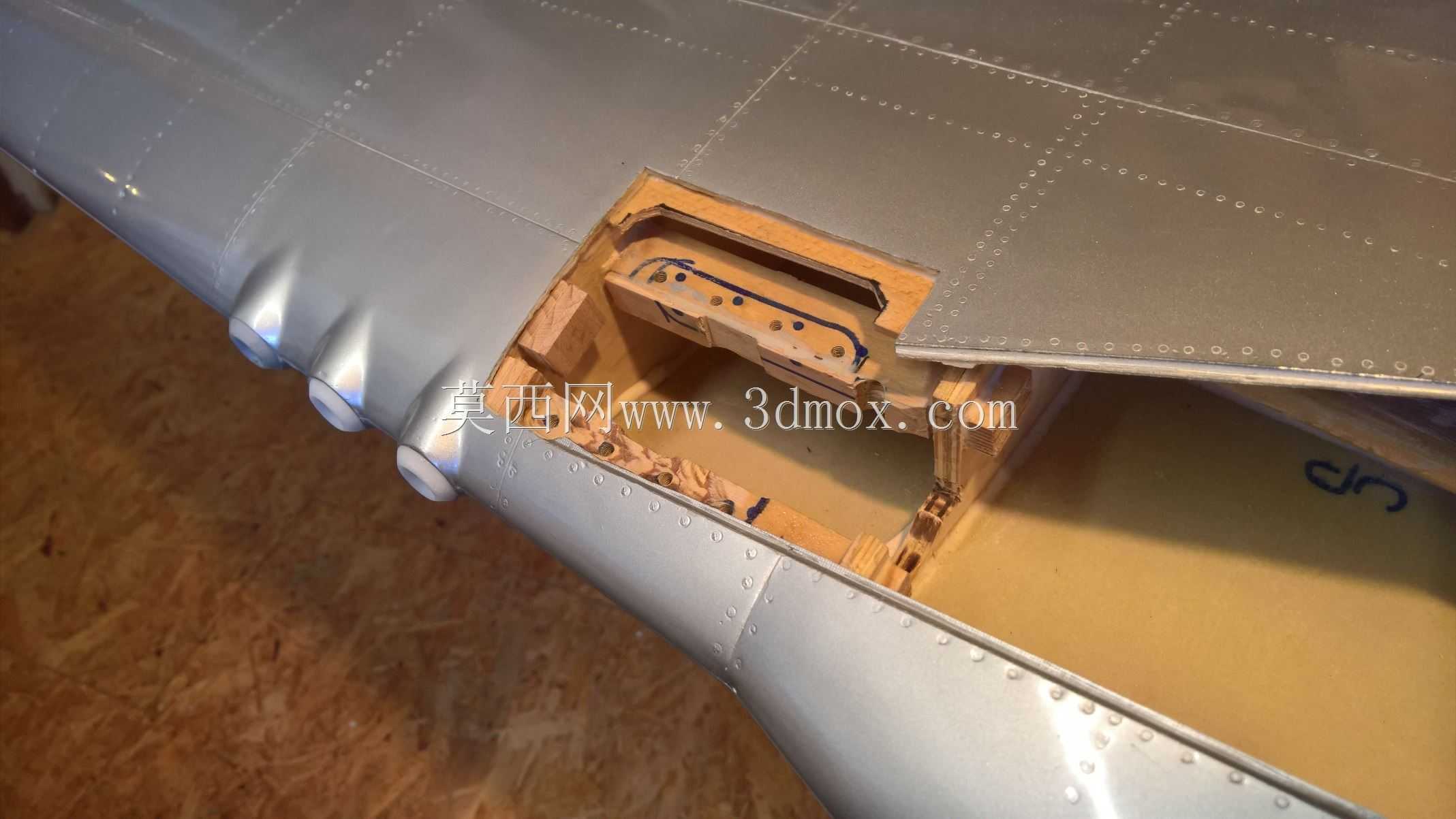 CARF P-51D野马1/4比例3D模型