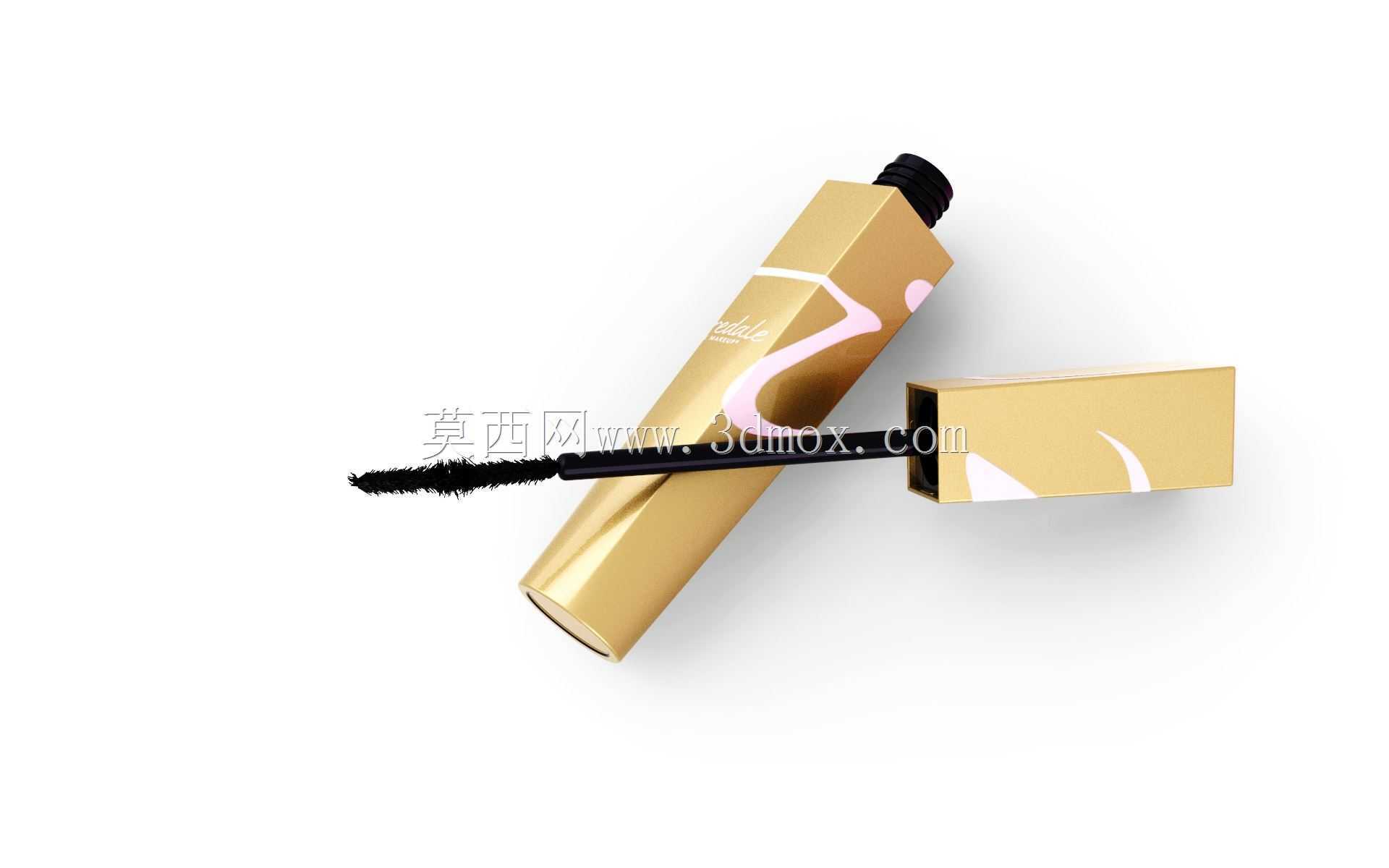 带棒的塑料化妆品管容器