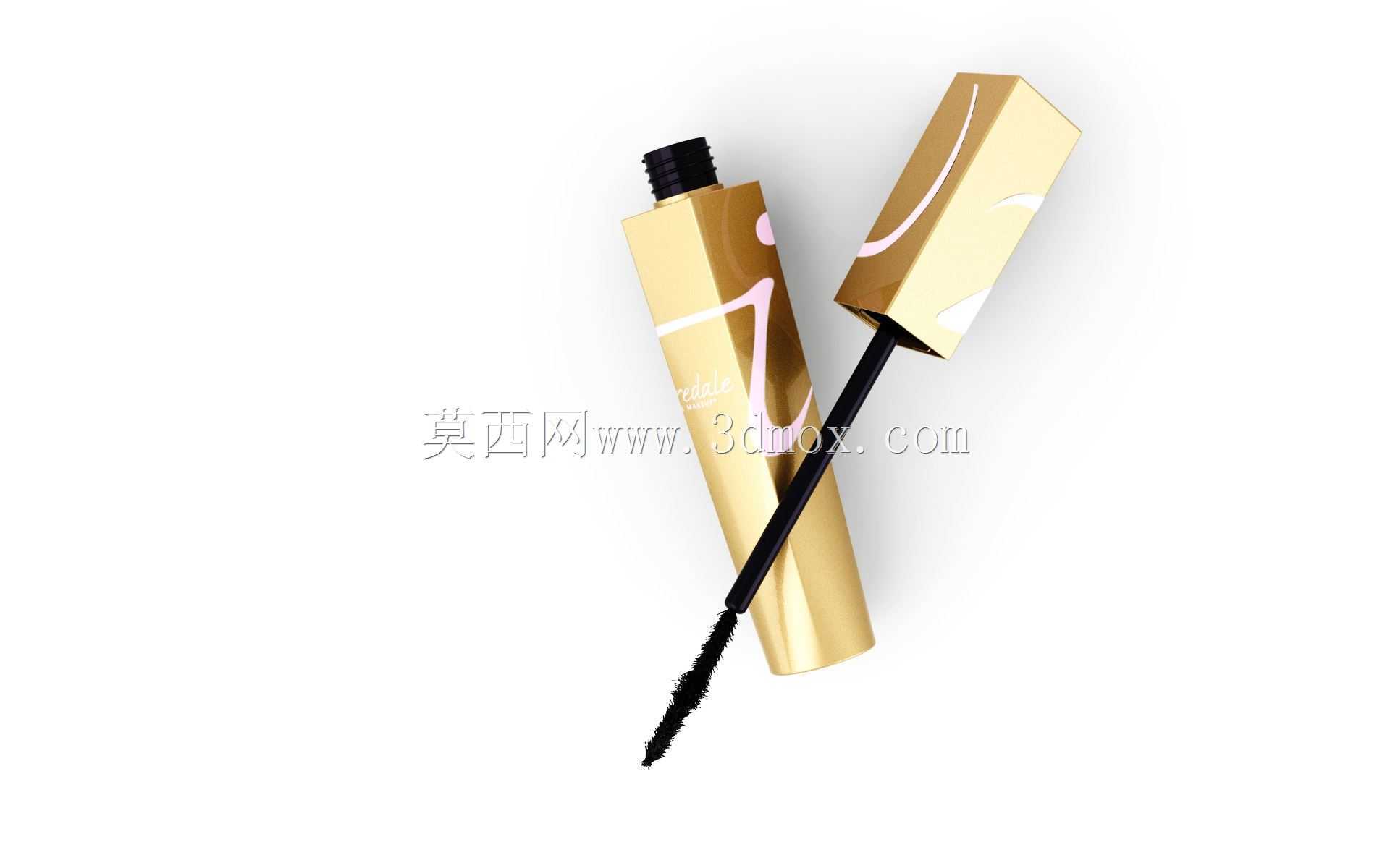 带棒的塑料化妆品管容器