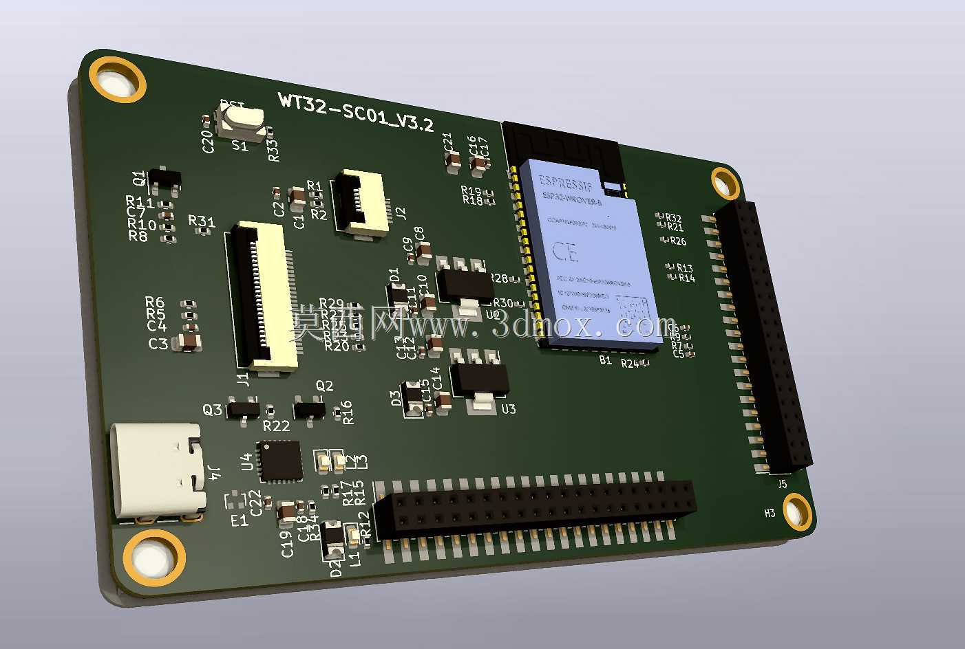 ���߱�ǩWT32-SC01 v3.2 ESP32��ʾģ��