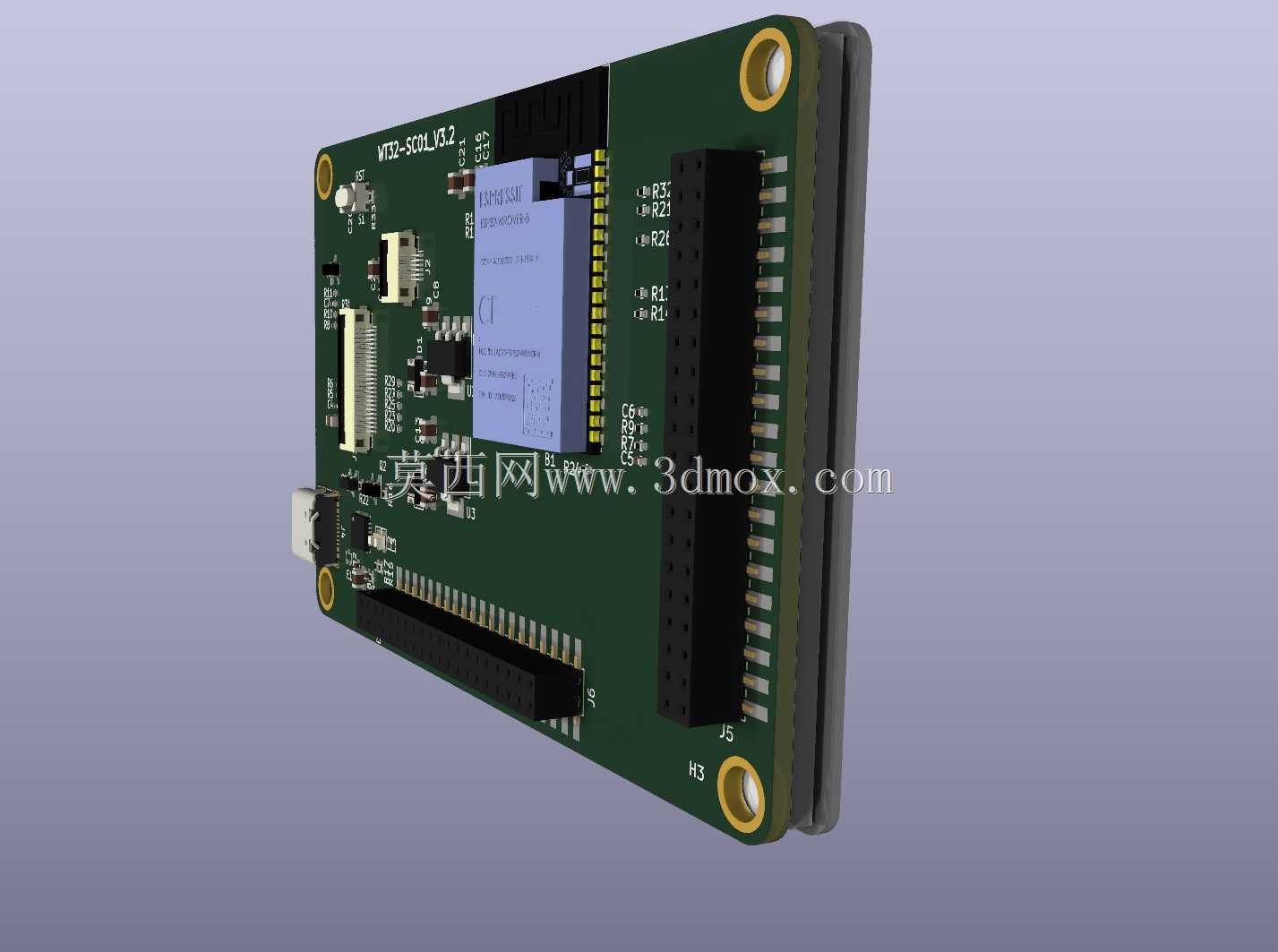 ���߱�ǩWT32-SC01 v3.2 ESP32��ʾģ��