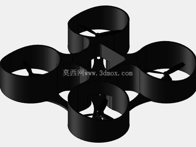 5英寸涵道四轴飞行器(无人机)框架