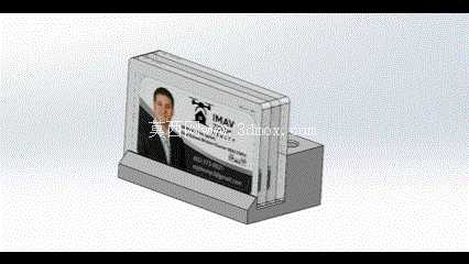 WBL 项目:在 SolidWorks 中设计无人机名片夹\u0026 卡的组装 CAD 模型