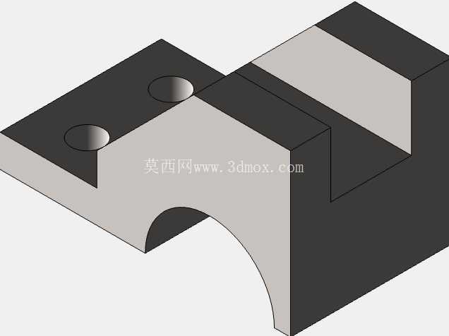 3D机器零件(夹具)-零件特征设计