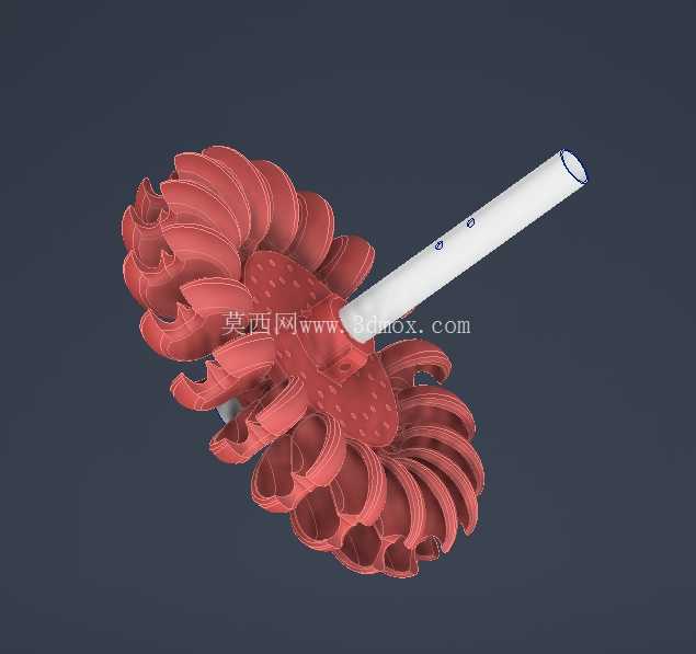 带箱的水斗式模型
