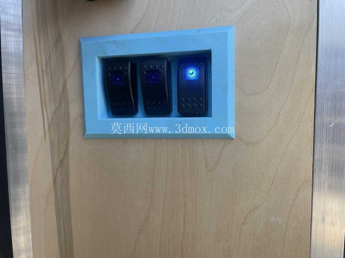 翘板开关面板支架