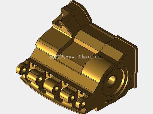 LoL Vi Gauntlet 3D ģ�� - Inventor �ļ�