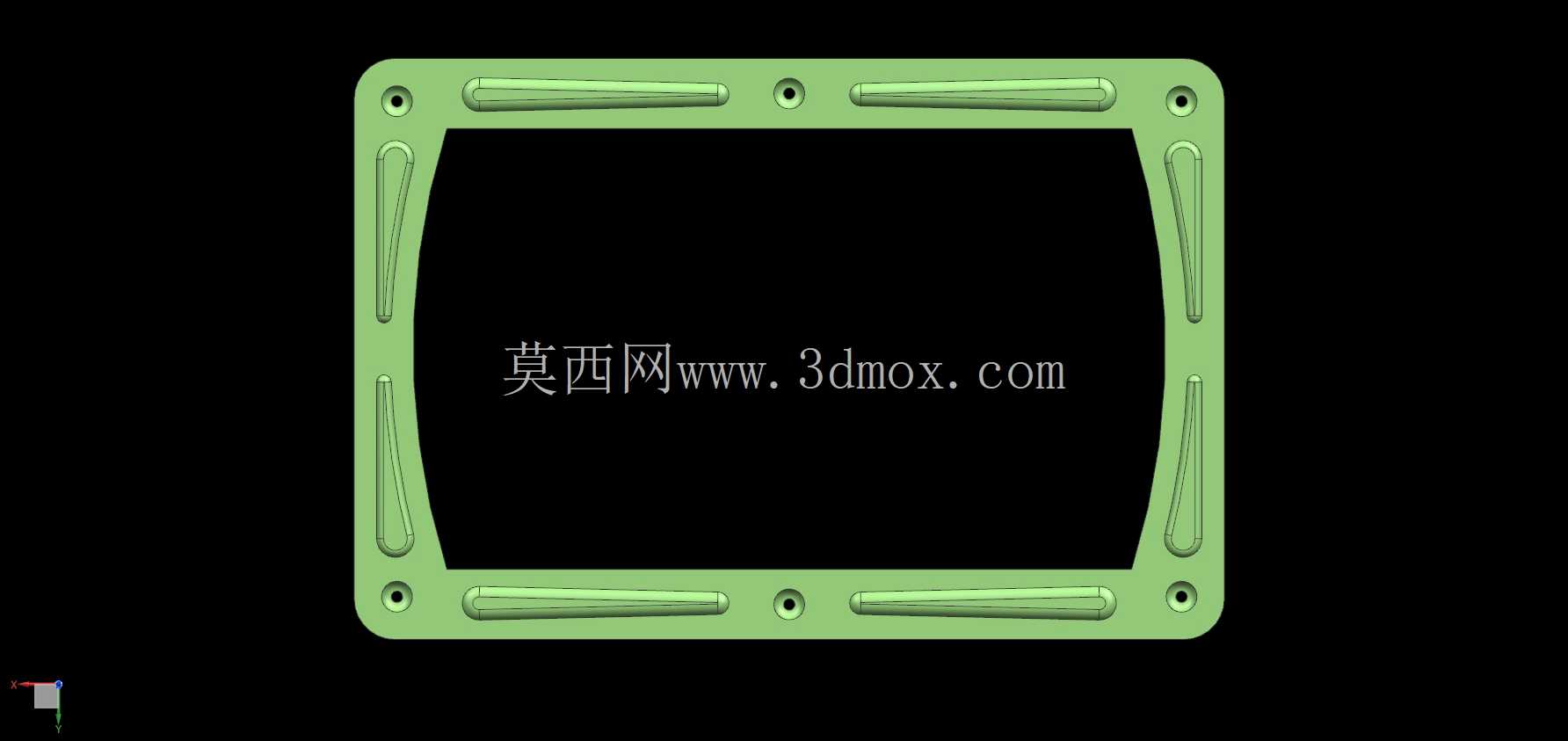 长方形装饰框