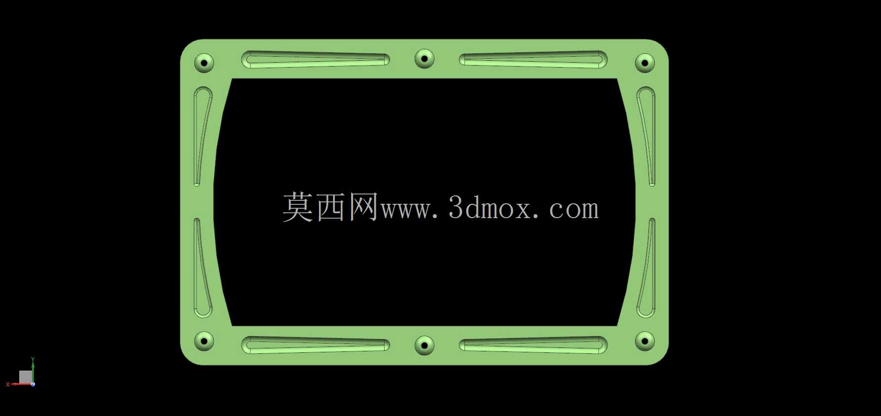 长方形装饰框
