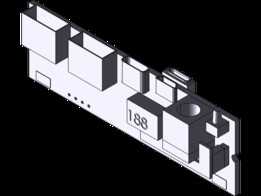 QC4.0 QC3.0 LED双USB PD快充5A 100W Micro/Type-C USB移动电源18650充电模块温度保护