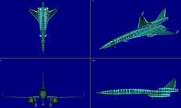 湾流/苏霍伊 S-21 商务 SST 实体装配模型