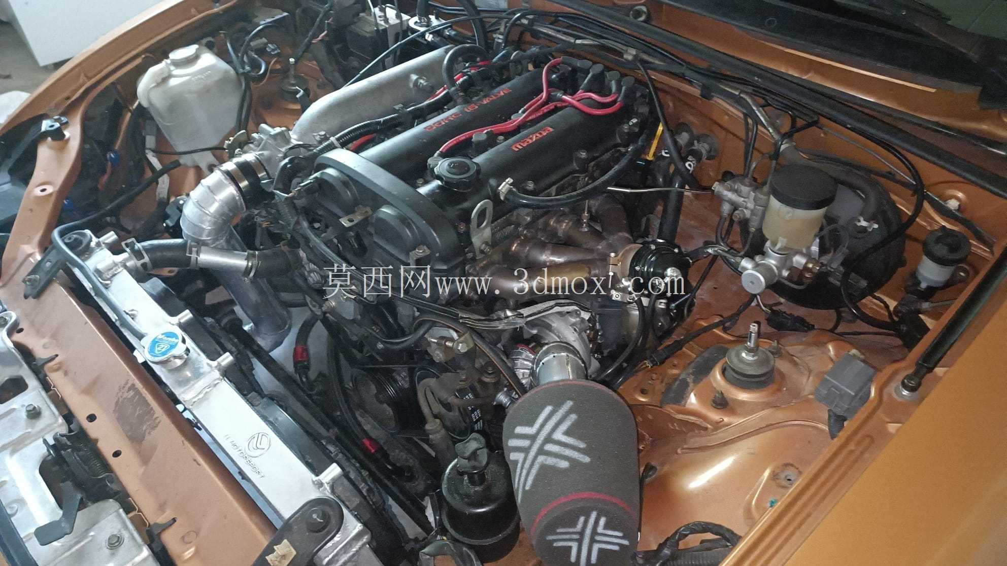MX5 Miata 1.6L 低安装管状歧管,适用于 TD04-13T 涡轮