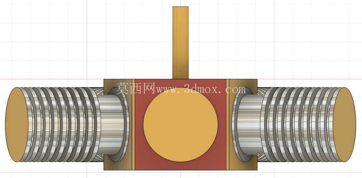 星形发动机总成| 详细的多缸机械 CAD 模型