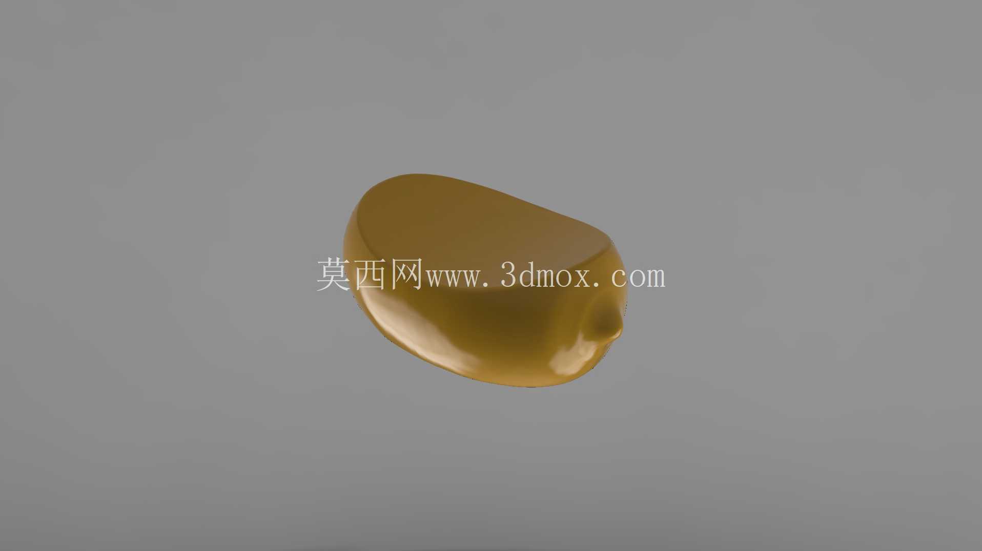 柠檬肥皂3D模型| 香皂柠檬形状设计