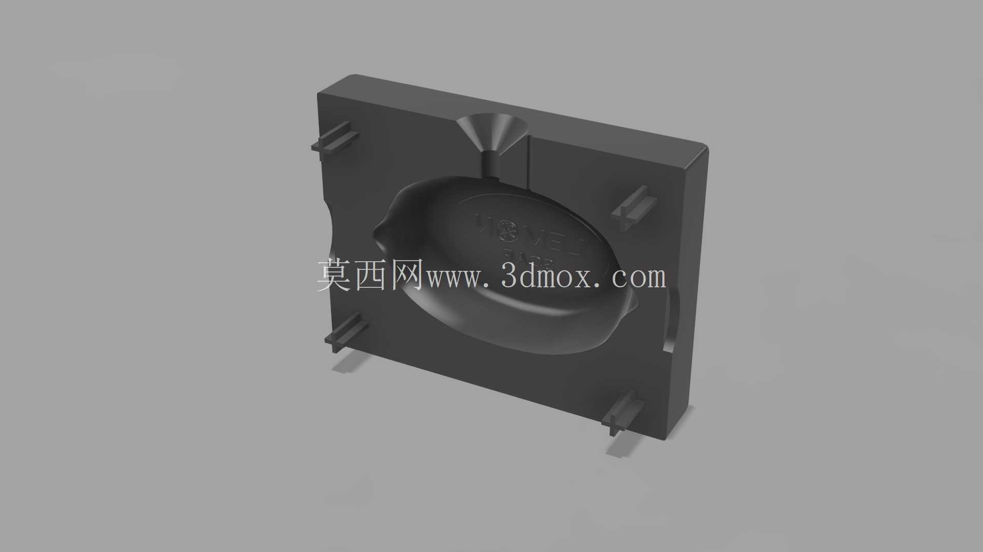 柠檬肥皂3D模型| 香皂柠檬形状设计
