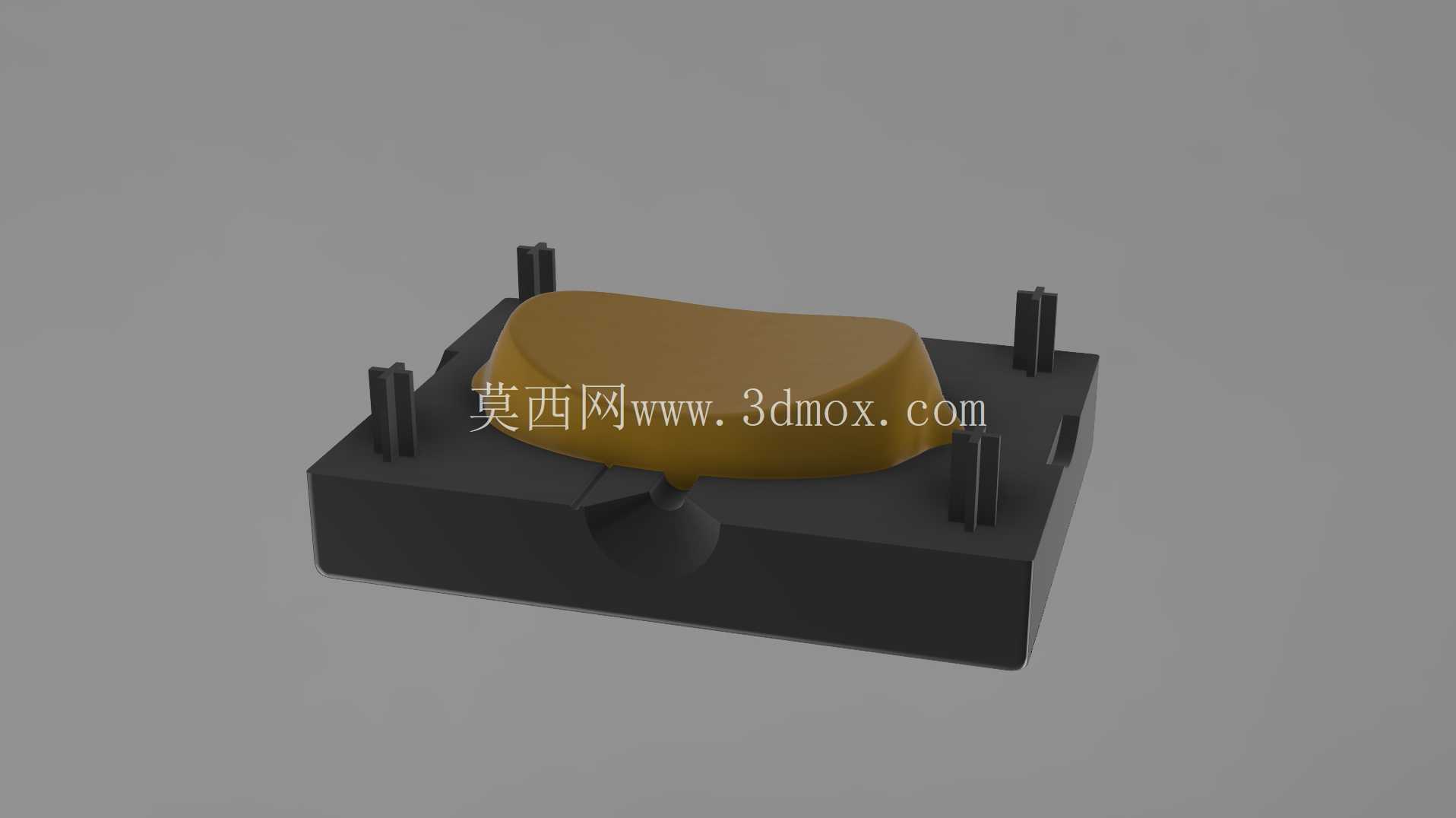 柠檬肥皂3D模型| 香皂柠檬形状设计