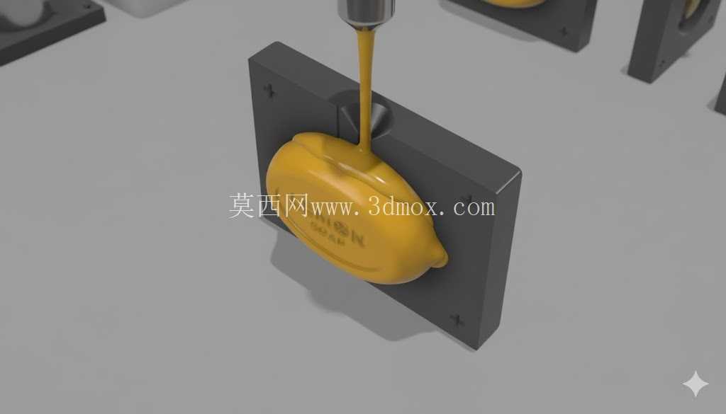 柠檬肥皂3D模型| 香皂柠檬形状设计