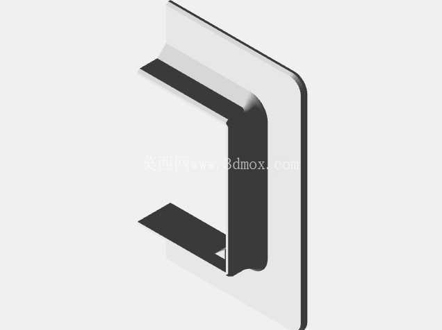Hager 40×60 电缆线槽墙壁装饰 - 用于墙壁穿透的卡扣式盖板