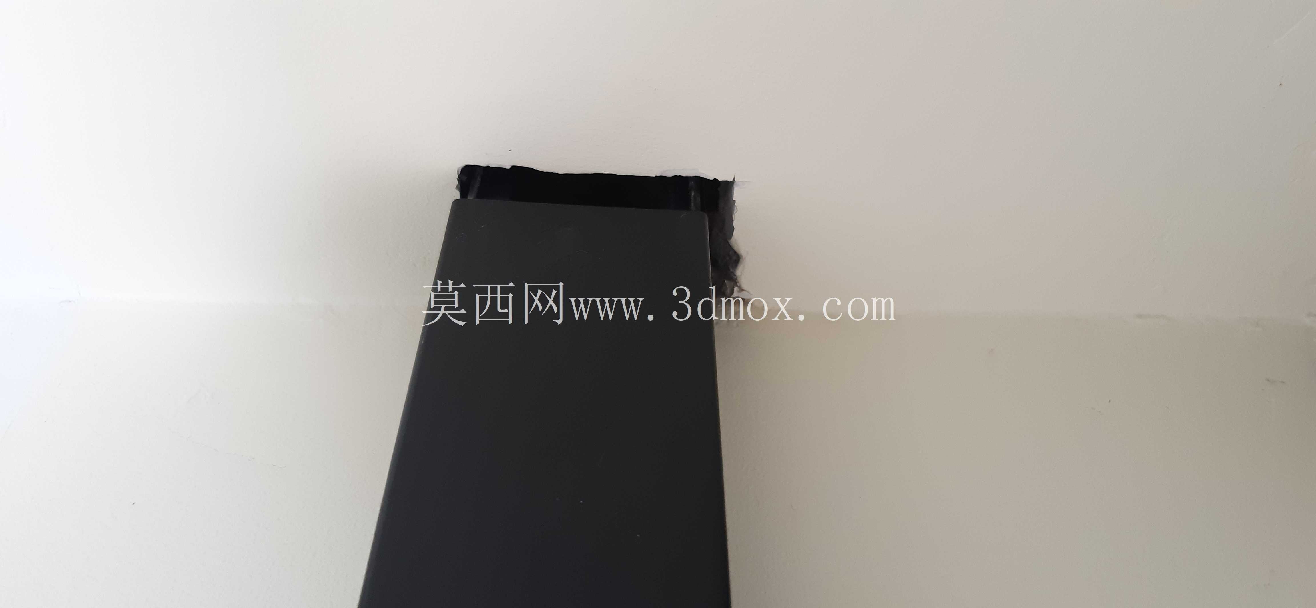 Hager 40×60 电缆线槽墙壁装饰 - 用于墙壁穿透的卡扣式盖板