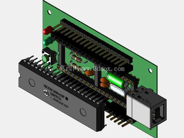 Pinguino PIC 18F4550 - Altium
