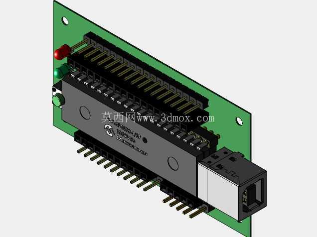 Pinguino PIC 18F4550 - Altium