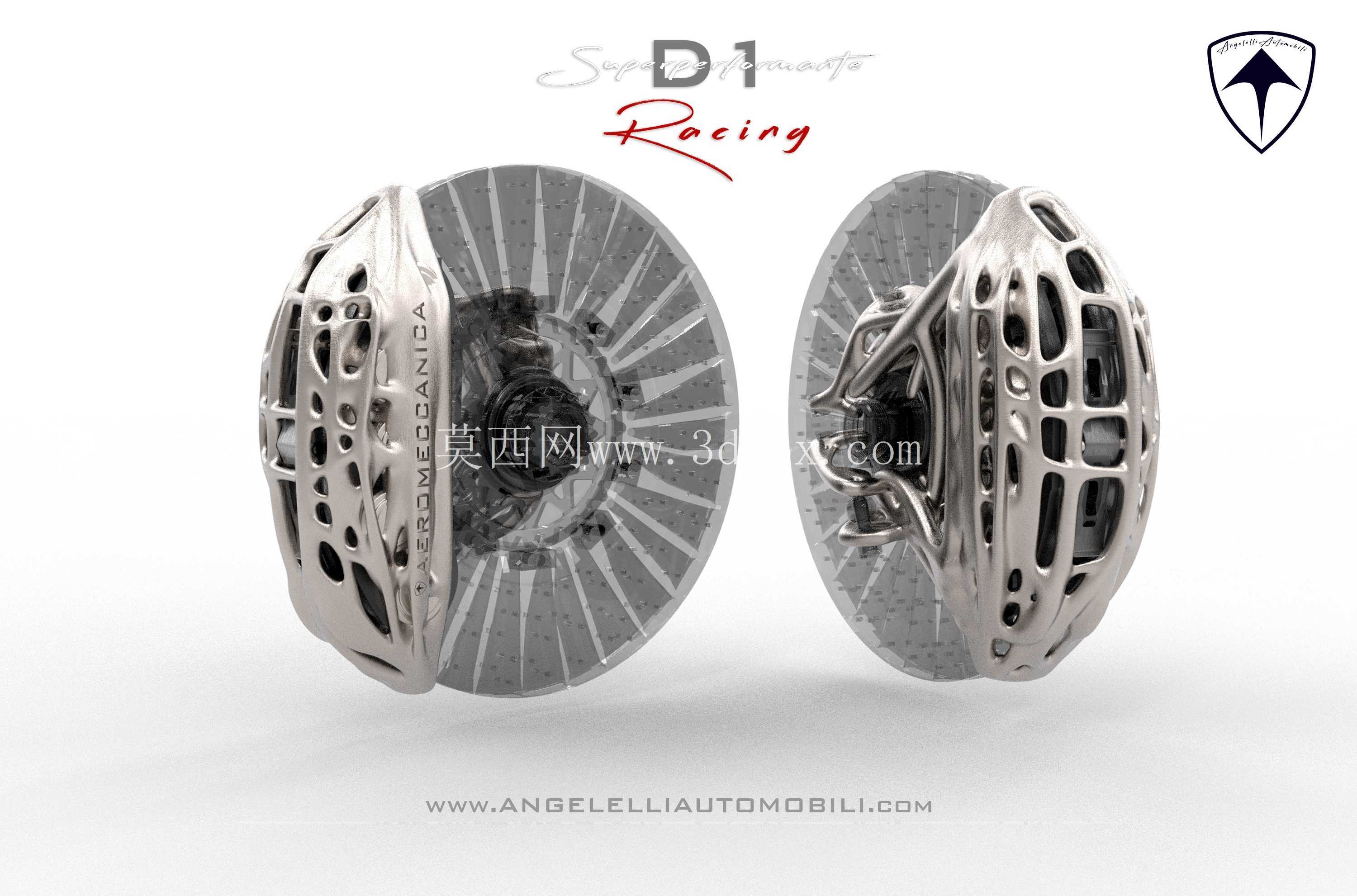 保时捷 918 有机生成设计底盘框架概念 - 3D 打印