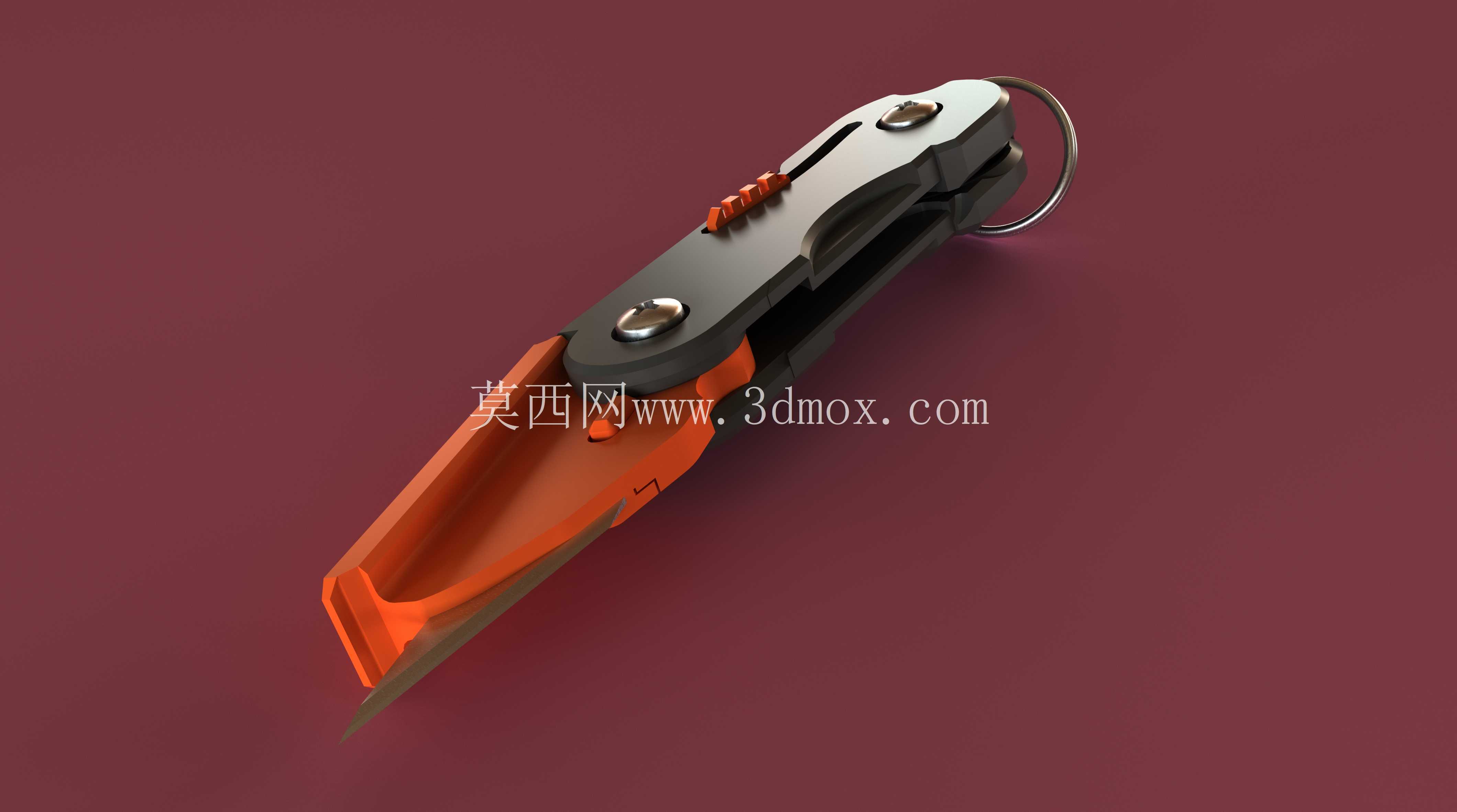 折叠式迷你 EDC,带安全装置,适用于 Exacto #11