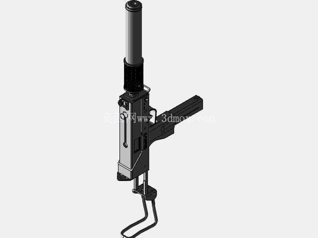 英格拉姆 mac-10。 1/6 比例。