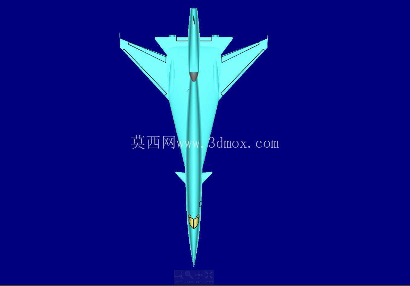 湾流/苏霍伊 S-21 商务 SST 实体装配模型