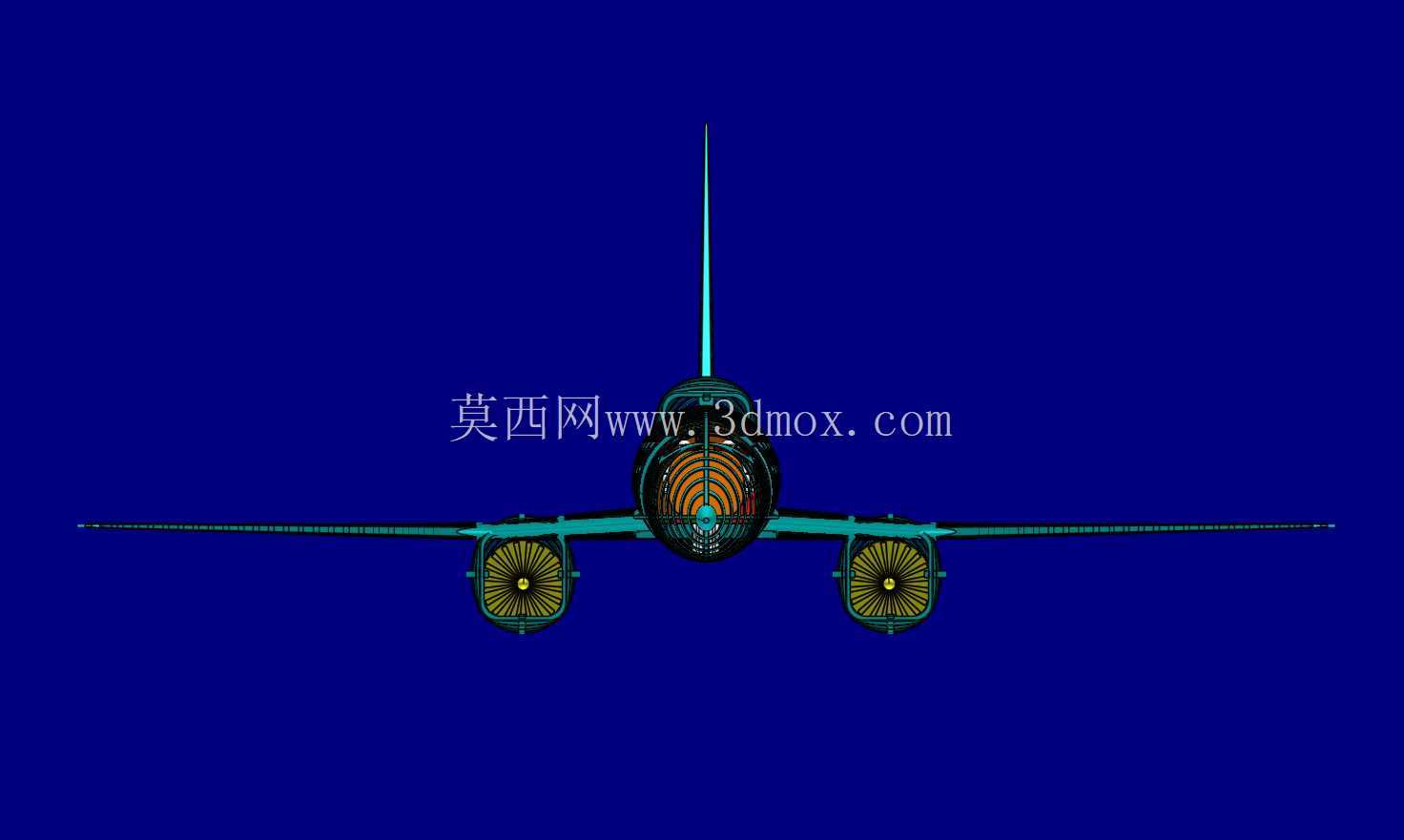 湾流/苏霍伊 S-21 商务 SST 实体装配模型