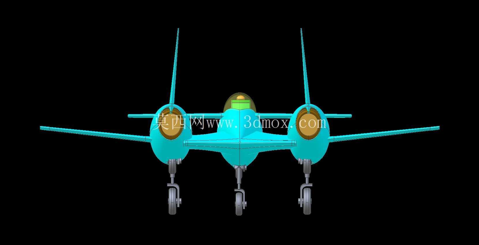 波兰PZL-230天蝎座攻击机概念实体组装模型