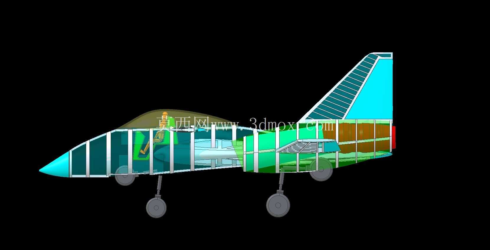 波兰PZL-230天蝎座攻击机概念实体组装模型