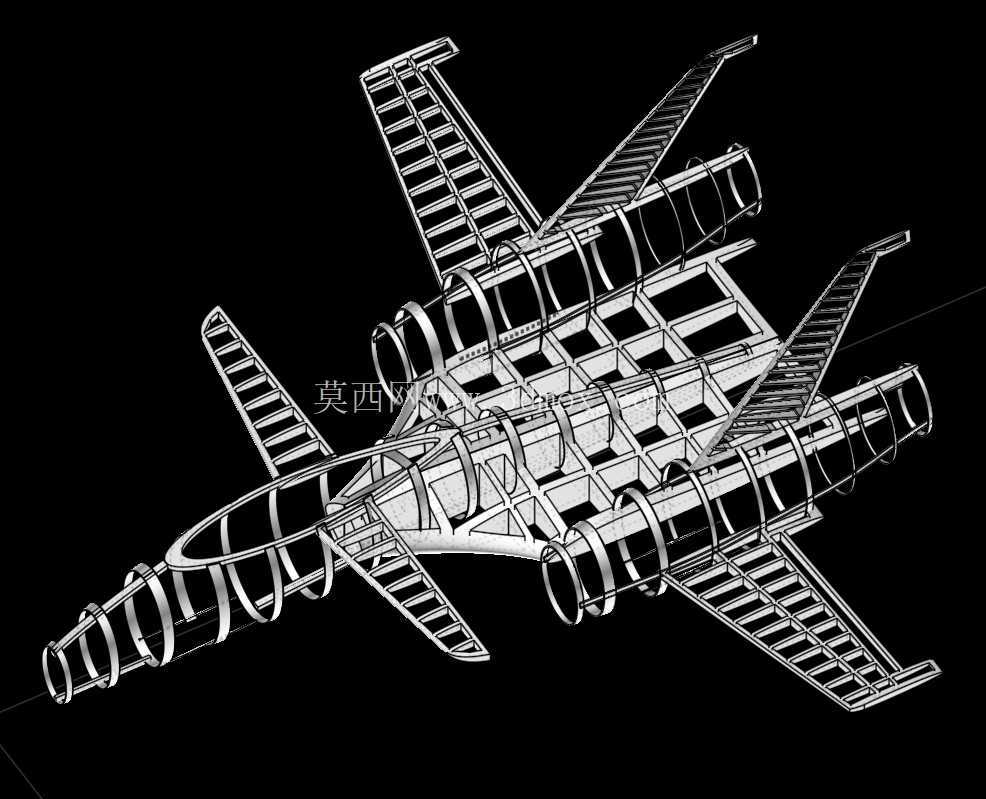 波兰PZL-230天蝎座攻击机概念实体组装模型
