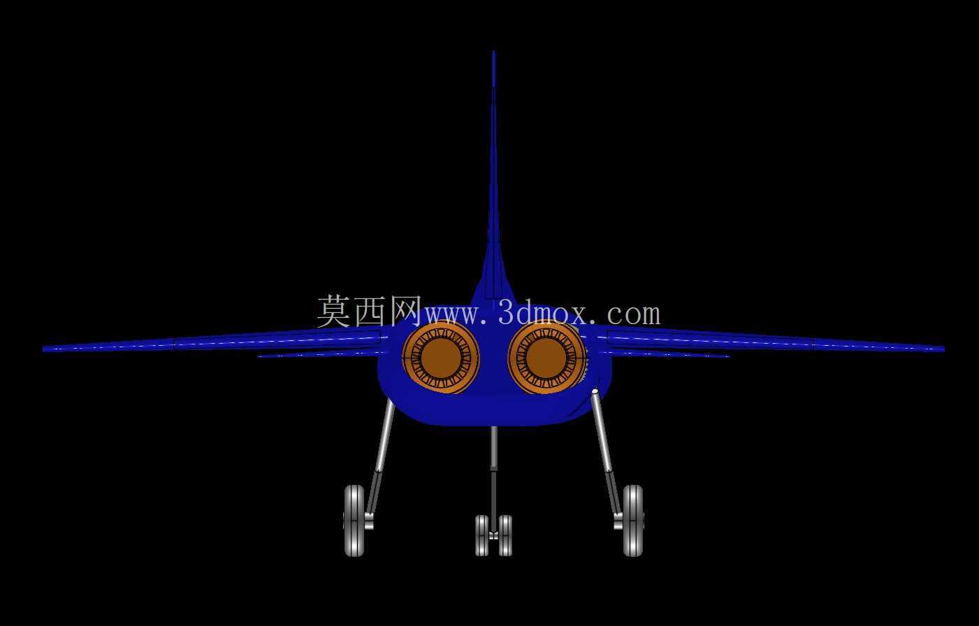 澳大利亚CA-23战斗机概念实体装配模型
