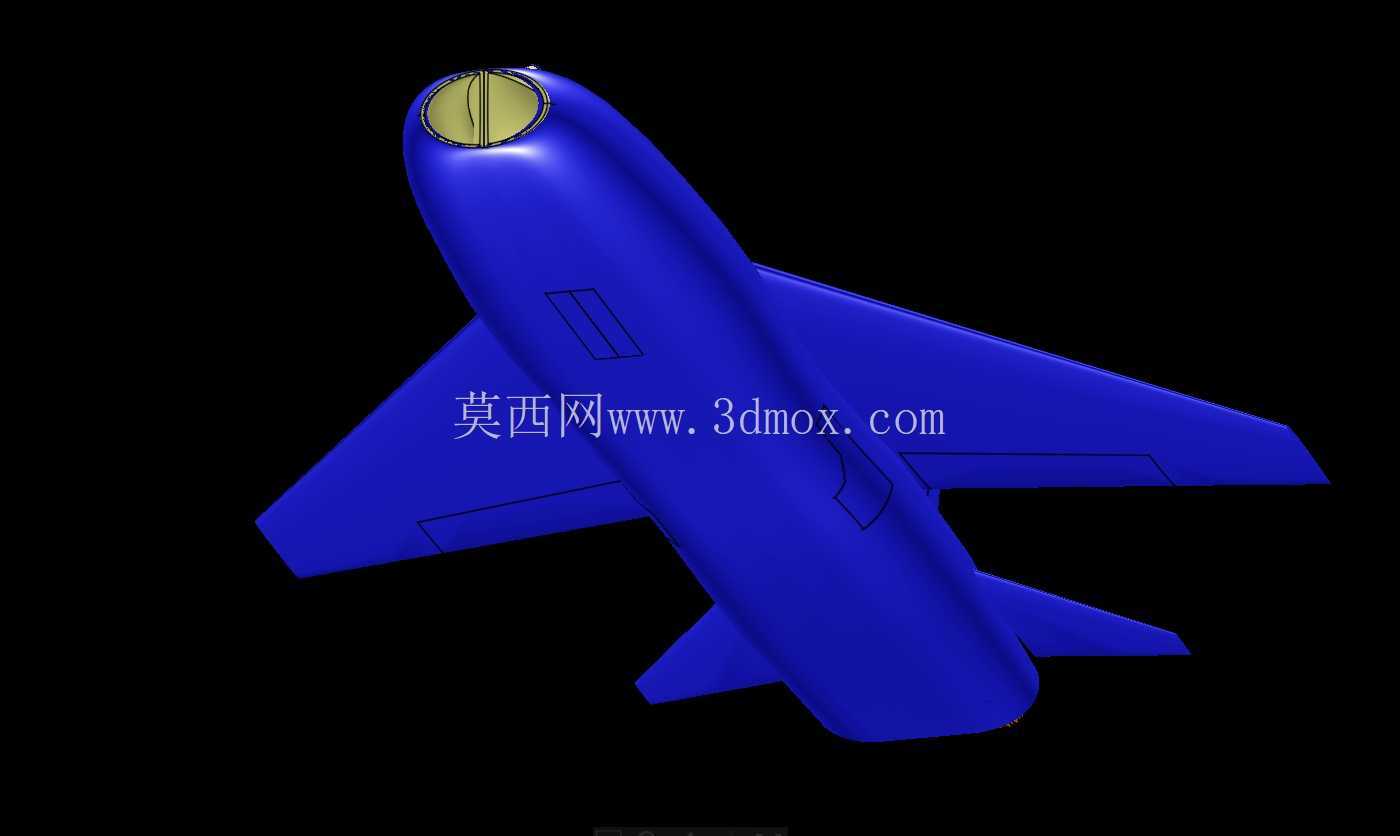 澳大利亚CA-23战斗机概念实体装配模型