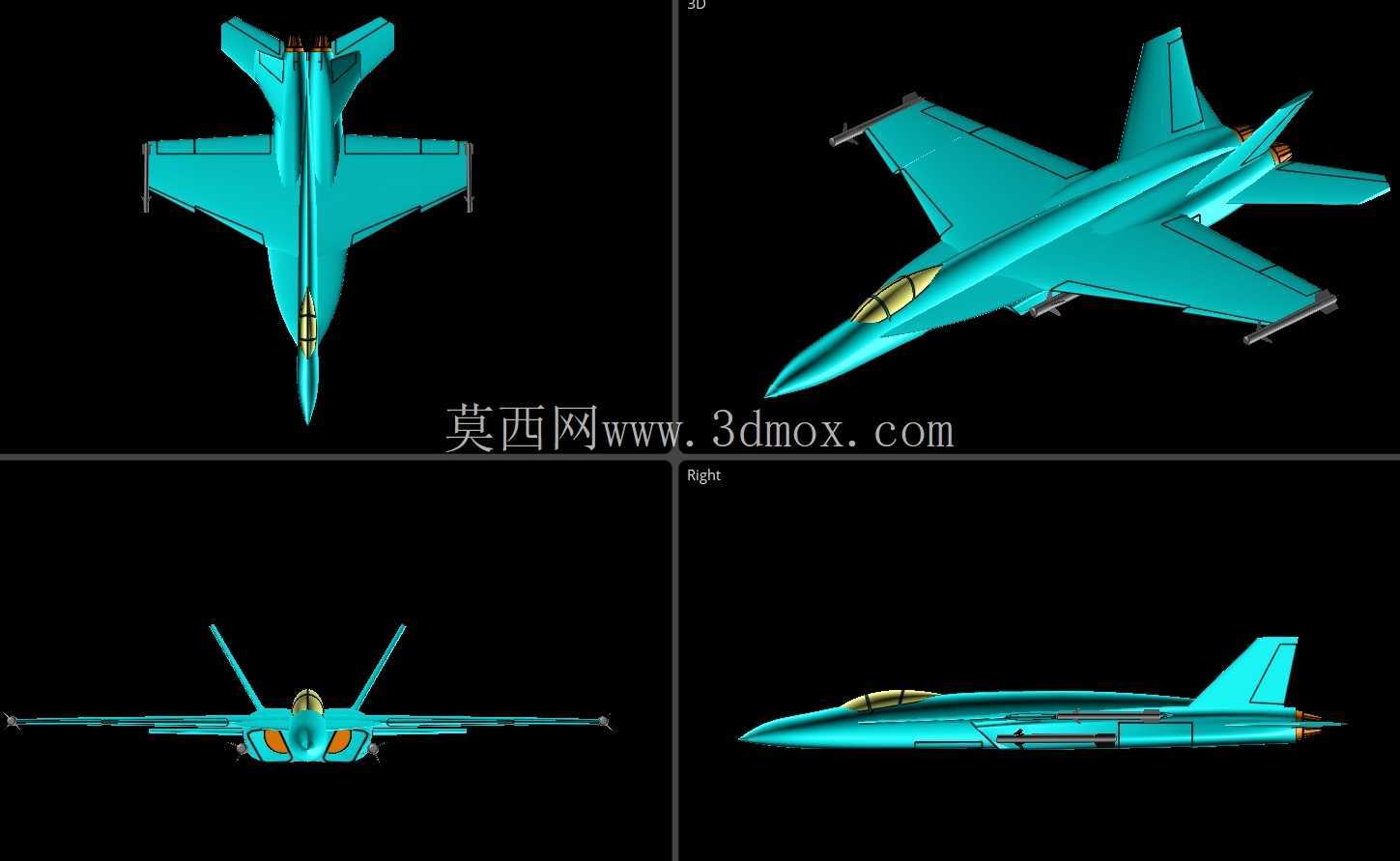 美国海军F-18E战斗机/攻击机实体组装模型