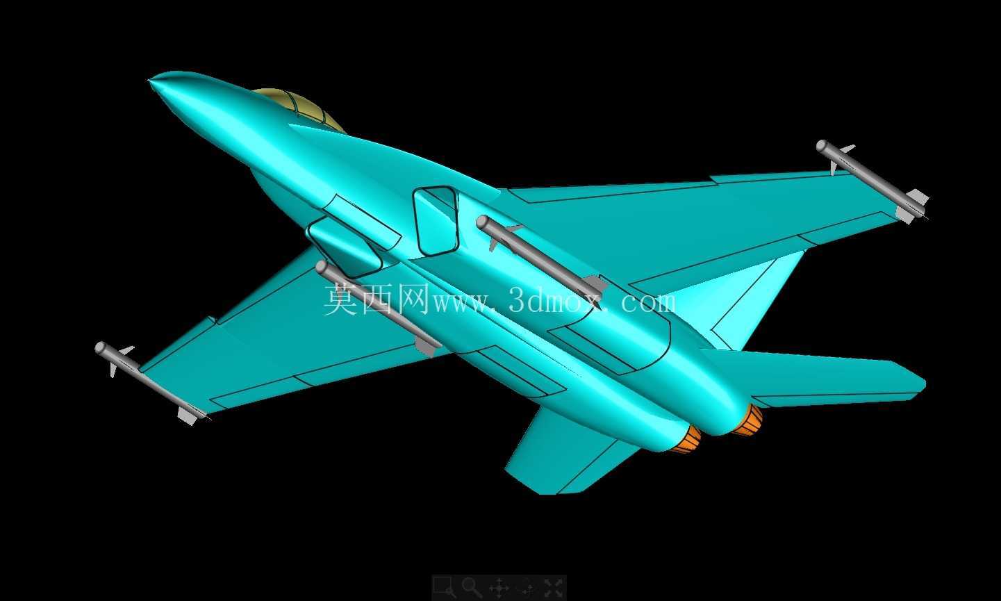 美国海军F-18E战斗机/攻击机实体组装模型