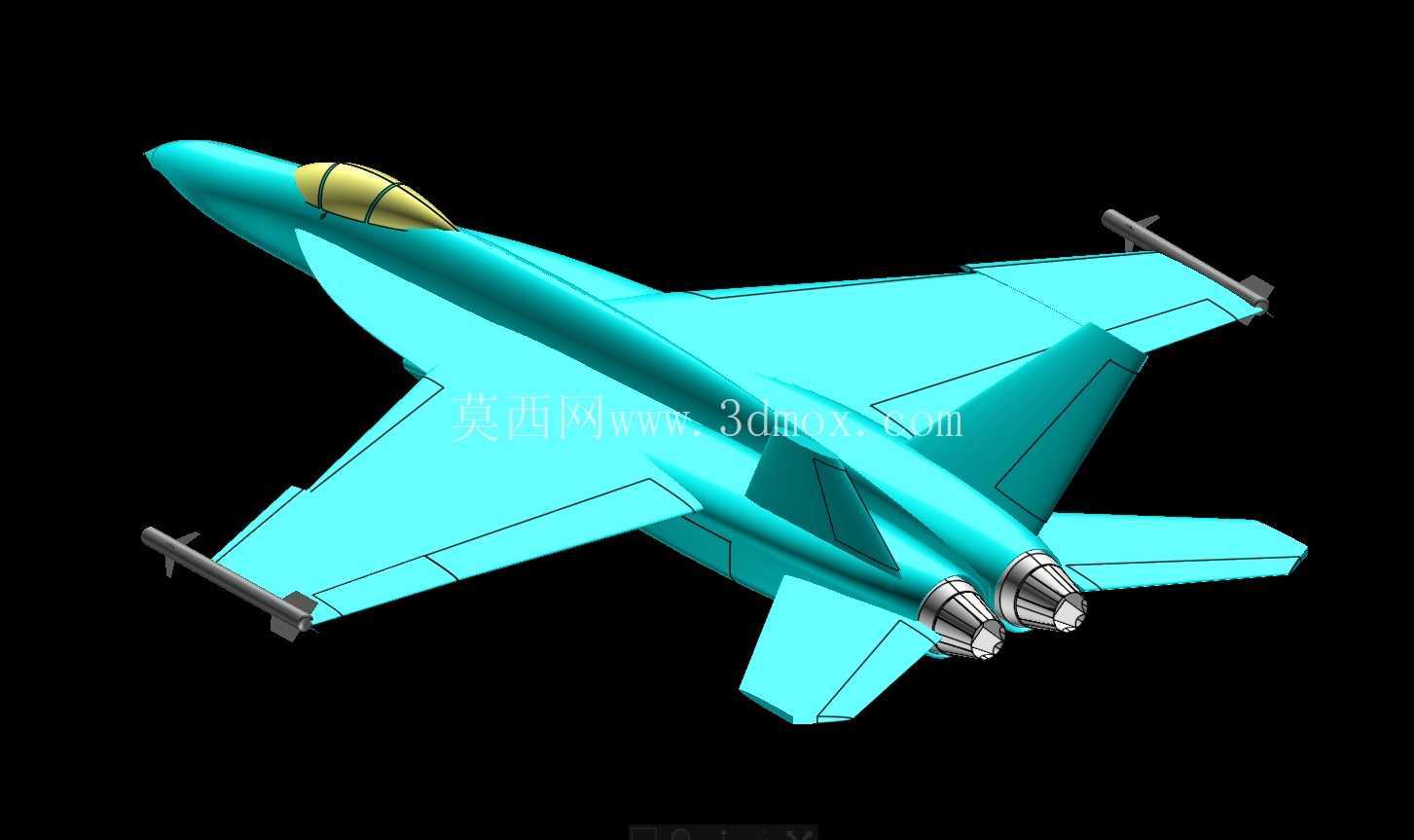 美国海军F-18E战斗机/攻击机实体组装模型
