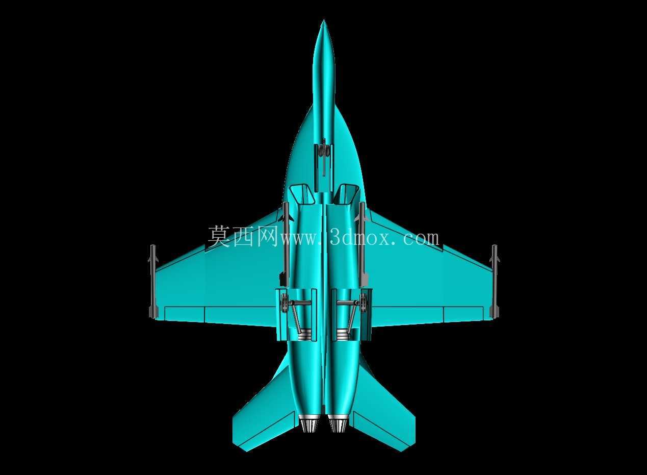 美国海军F-18E战斗机/攻击机实体组装模型