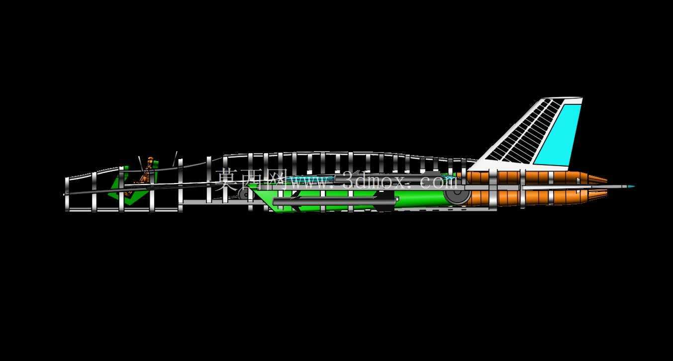 美国海军F-18E战斗机/攻击机实体组装模型